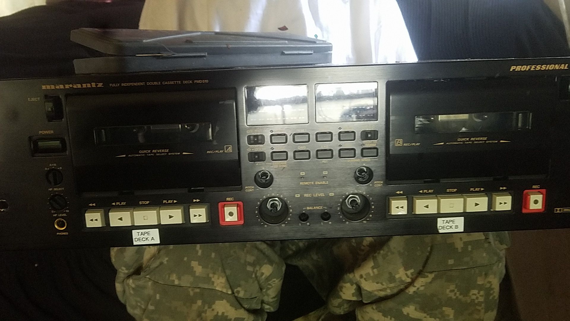 Marantz PMD 510 dual cassette deck