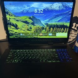 Alienware 17m, Intel i7-8750H CPU @ 2.20GHz, 2208 Mhz, 6 Core(s), RAM 16GB DIMM, HD 1TB + 2TB