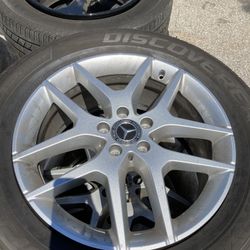 19” Factory Oem Mercedes Benz Wheels And Tires