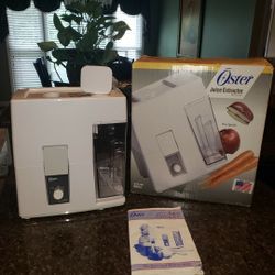 Vtg Oster 2-speed Juice Extractor W/ Manual & Original Box