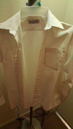 White collar shirt