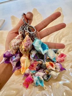 Super Cute Seashells Charm/KeyRing