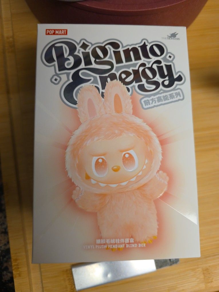 POP MART The Monsters BIG INTO ENERGY LABUBU Loyalty Plush