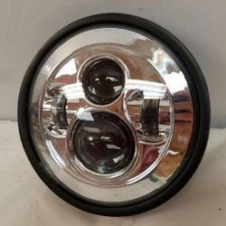 7″ DAYMAKER Kawasaki Vulcan Nomad 800 Replacement Chrome HID LED Light Bulb Headlight Motorcycle