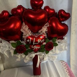 Flower Balloon Bouquet 