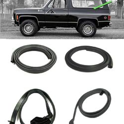 4PC Hard Top Weatherstrip Seal Kit 1976 to 1991 Blazer Jimmy New