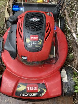 Toro Self Propelled Mower