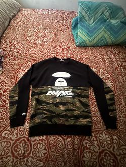 Aape by (A Bathing Ape) Moonface crew neck sweatshirt