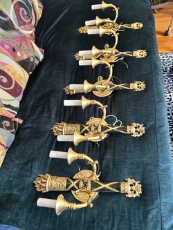 Made In Spain Gilt Art Deco Art Nouveau Medieval
