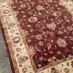 Handmade Turkish Ushak rug 