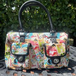 Disney Handbag Mickey Mouse And Friends. Cartera Disney 