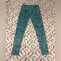 Zella Teal Patterned Leggings 11