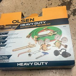 Olsen Heavy Duty Oxy / Acetylene/ Welding Kit$160