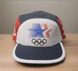 NEW vintage 1984 Olympics trucker hat