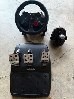 Logitech G29 Gaming Wheel for Playstation bundle with Driving Force Shifter