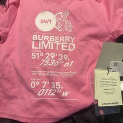 Burberry toddler girls shirt 4T
