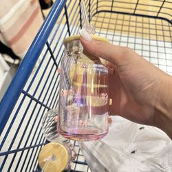 Glass Cup With Bow's 
