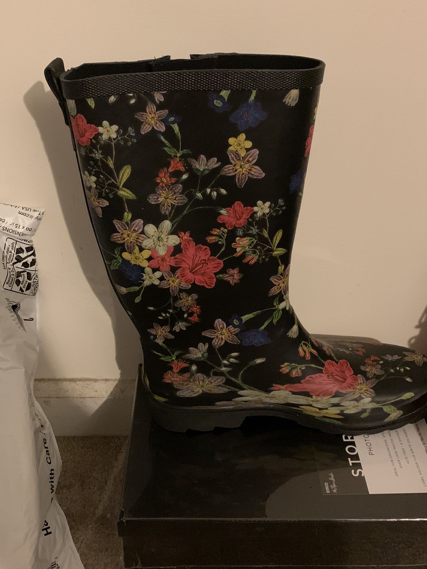 Pair Rain boots