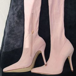 Pink Boots Size 11