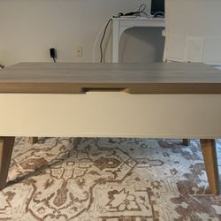 Lift Top Coffee Table with Hidden Storage