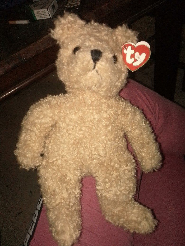 TY Beanie Baby (Baby Curly)