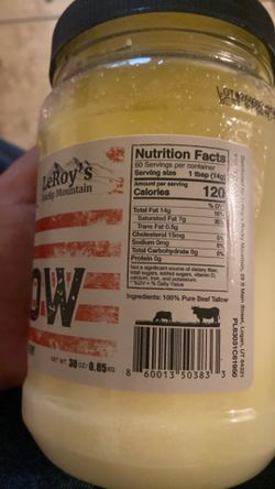 Beef tallow