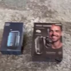 Electric Head Shaver And Foil Face Razor 2 Razors