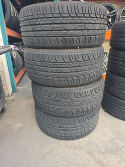 285/35R22 ADVANTA SET OF USED TIRES $200