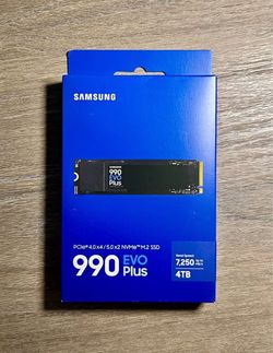 SEALED NEW Samsung 990 EVO Plus 4TB NVMe M.2 SSD