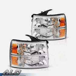 Headlight for 2007-2014 Chevy Silverado suburban 1(contact info removed)HD 3500HD Clear  Left