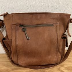Vintage FOSSIL SATCHEL SHOULDER BAG
