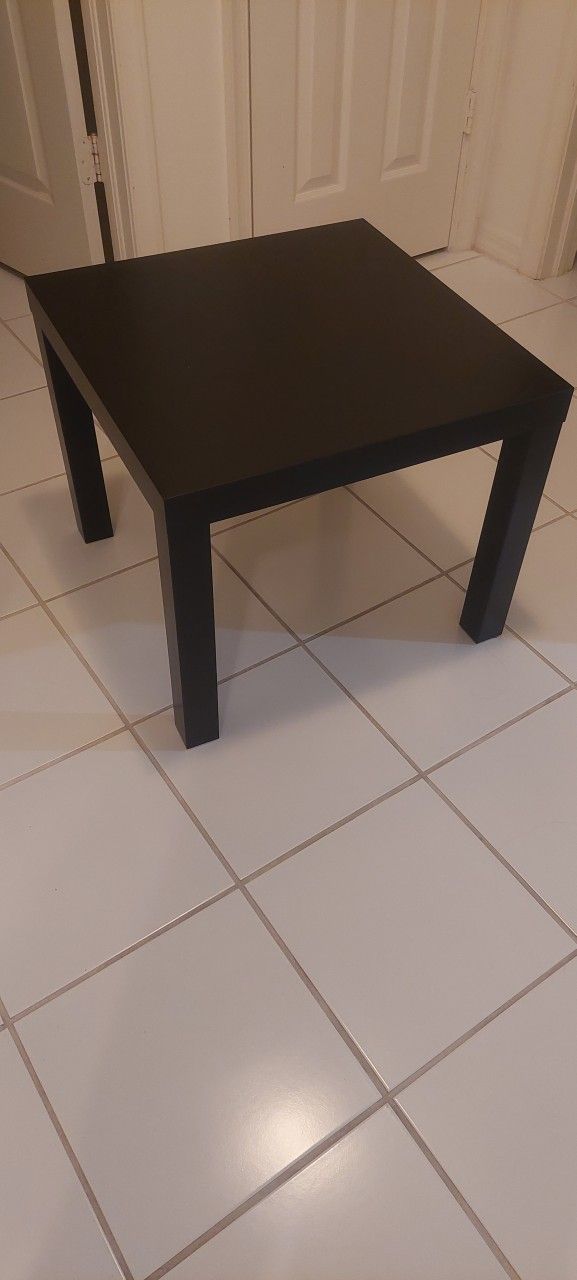 Ikea Table End Side Black 


