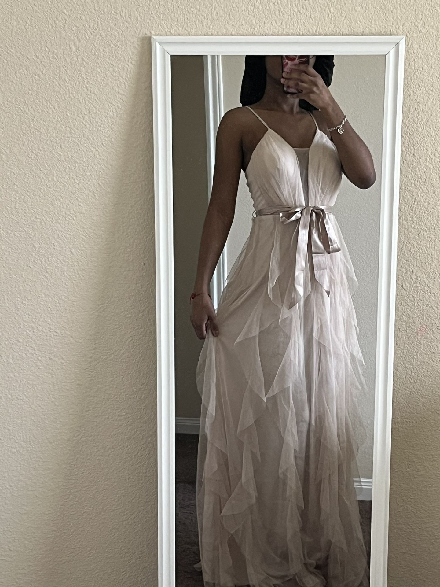 Tan Formal/Prom Dress