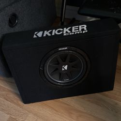 10’ Kicker Thin Profile Subwoofer