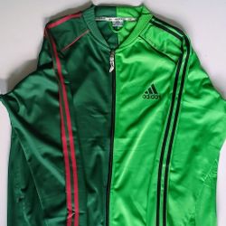ADIDAS  Green /2 Toned Jacket 4XL  / Men