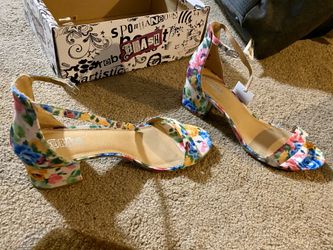 Brand New Sandals with small heel