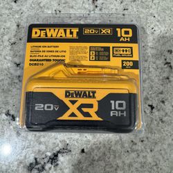 New Dewalt 10 ah Battery