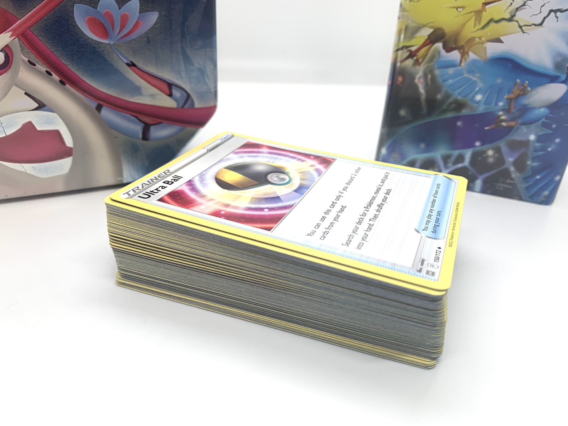 91 Trainer Cards Pokemon (2 Holo, 10 Reverse Holos) MINT CONDITION - Brilliant Stars And Darkness Ablaze (List of Cards In Description)