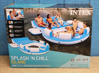 Intex Splash 'N Chill Island Relaxation Raft -BRAND NEW