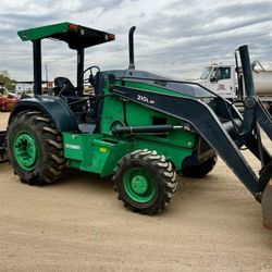 2017 john deere 210 lep 4x4 gannon tractor 