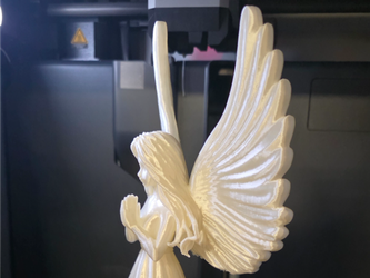 Angel Christmas Tree Topper 3D Printed Holiday Decor