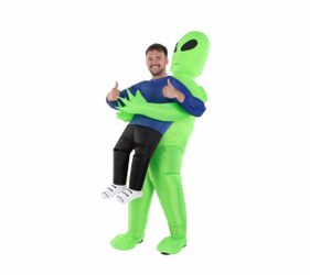 Alien inflatable costume adult