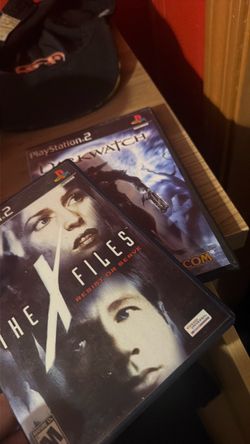 Darkwatch and x files for the ps2