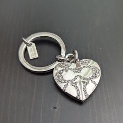 COACH PAVE HEART LOCKET 92416