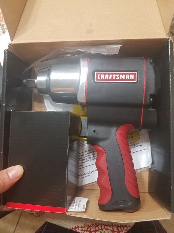 Craftsman Pneumatic Impact Wrench 1 2 Air Ed Brand New In A Craftsman Pneumatic Impact Wrench 1 2 Air Ed Brand New In A Box Tools Machinery Houston Tx Offerup