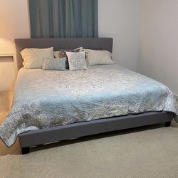 King Bed & Mattress