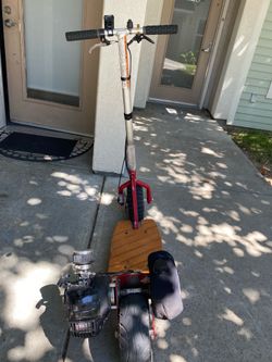 40cc Boxer Santa Cruz Scooter Works Gas Powered Scooter