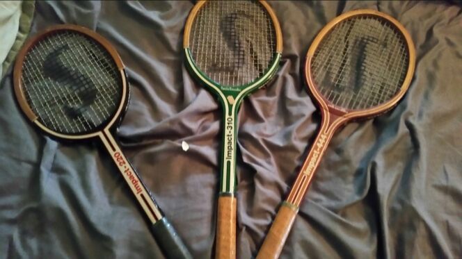 Vintage tennis racket