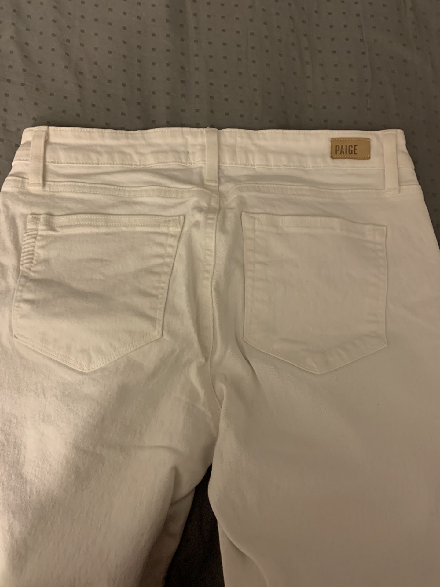 Paige Denim White Jeans