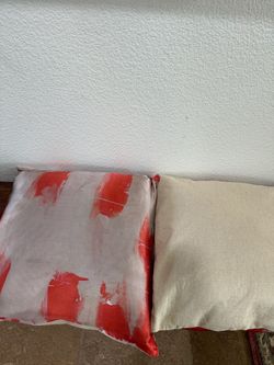 New Silk & Flax linen Pillow covers NY artist original